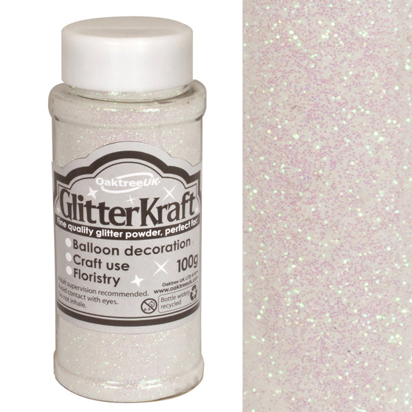 GLITTER KRAFT FINE GLITTER IRIDESCENT No.42 100g BOTTLE