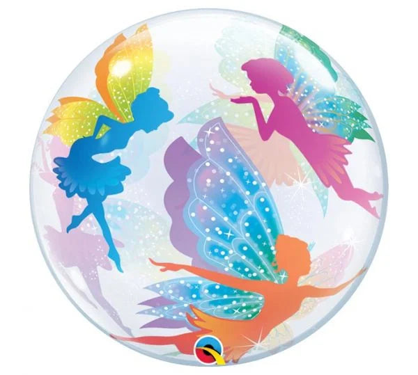 22" SINGLE BUBBLE MAGICAL FAIRIES & SPARKLES