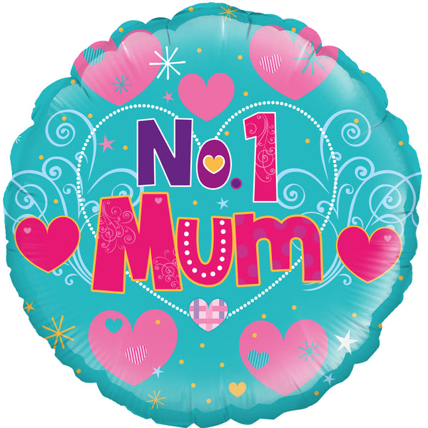 18" NUMBER 1 MUM FOIL