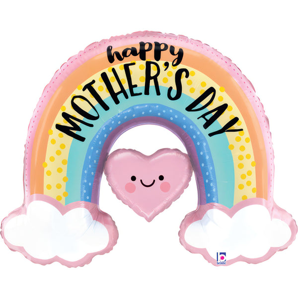 29" PASTEL RAINBOW MOTHER'S DAY FOIL