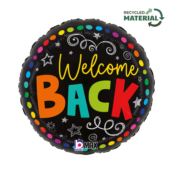 18" COLOURFUL WELCOME BACK FOIL