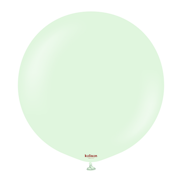 24" KALISAN MACARON PALE GREEN LATEX (2 PER BAG)