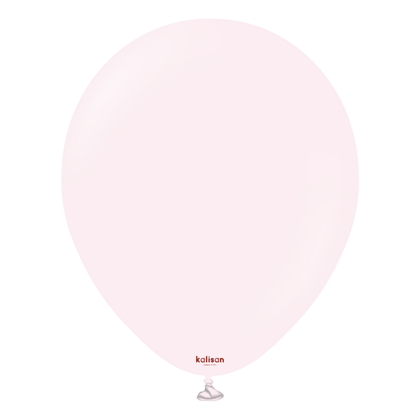 18" KALISAN MACARON PALE PINK LATEX (25 PER BAG)