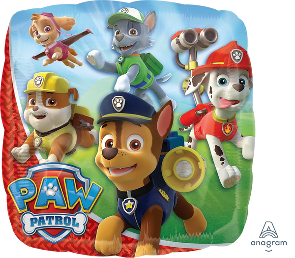 18" SQUARE PAW PATROL FOIL