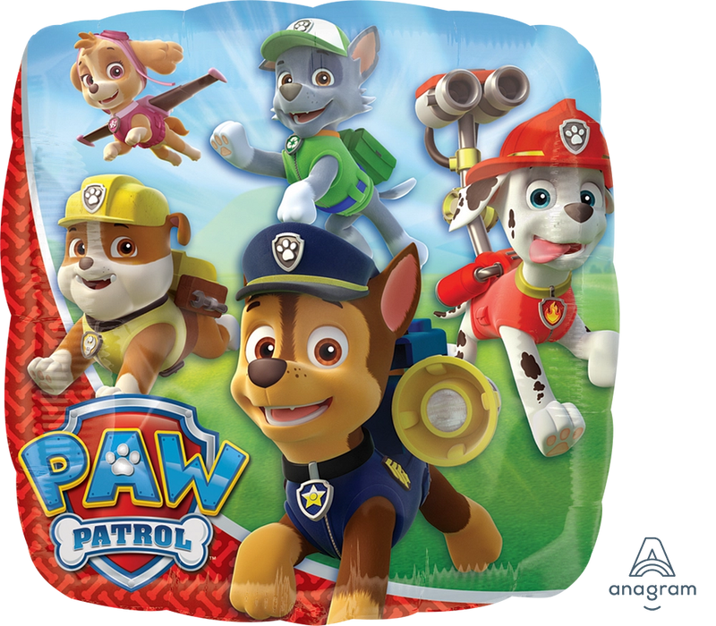 18" SQUARE PAW PATROL FOIL