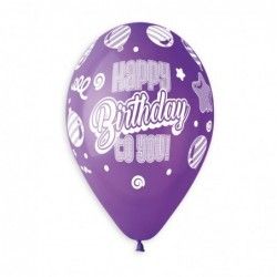 13" GEMAR RETAIL LATEX HAPPY BIRTHDAY TO YOU