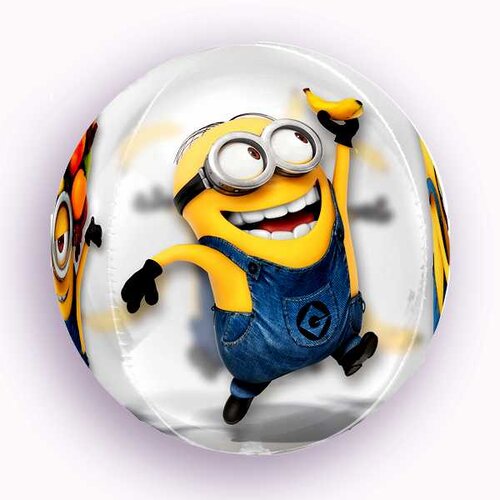 ORBZ DESPICABLE ME MINIONS CLEAR ORBZ (4-SIDED)