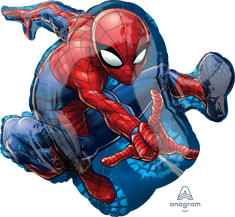 29" SUPER SHAPE SPIDER-MAN FOIL