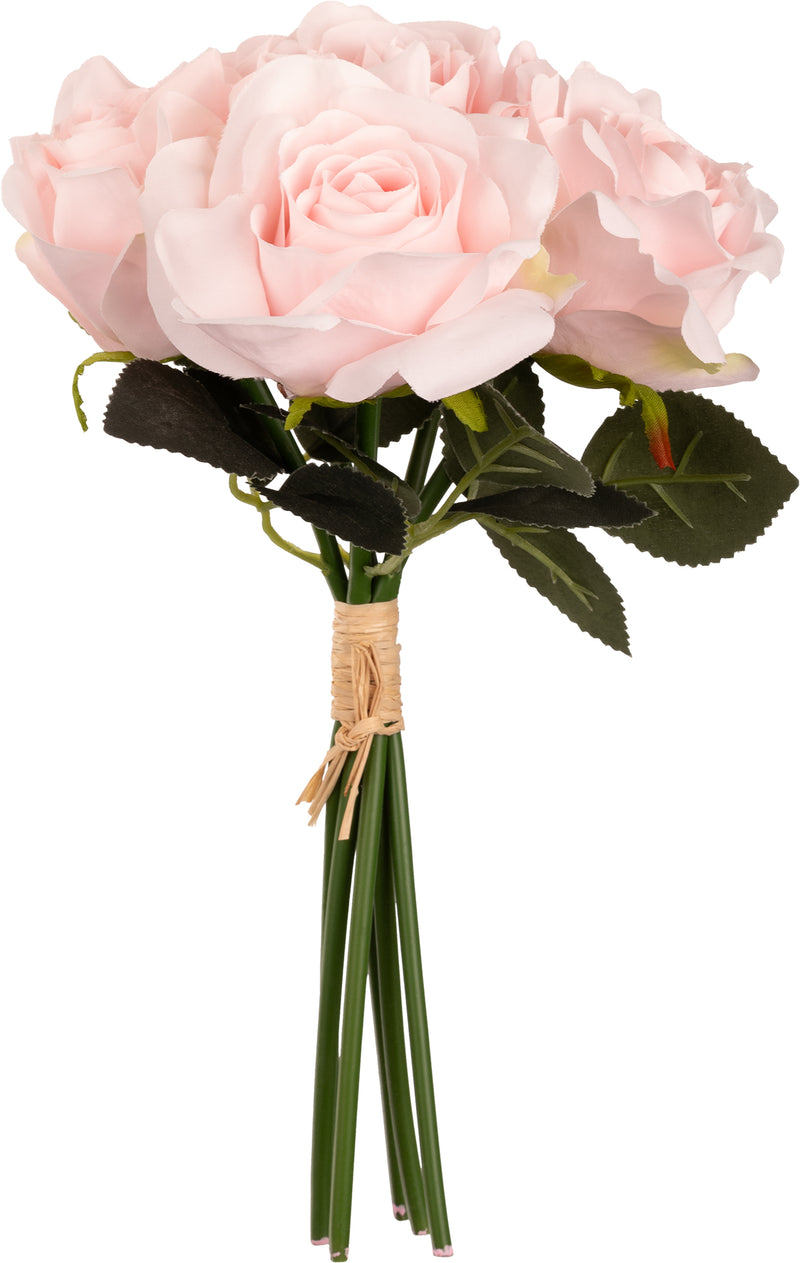 FLORAL: EUGENIE ROSE BUNCH X 6 SOFT PINK