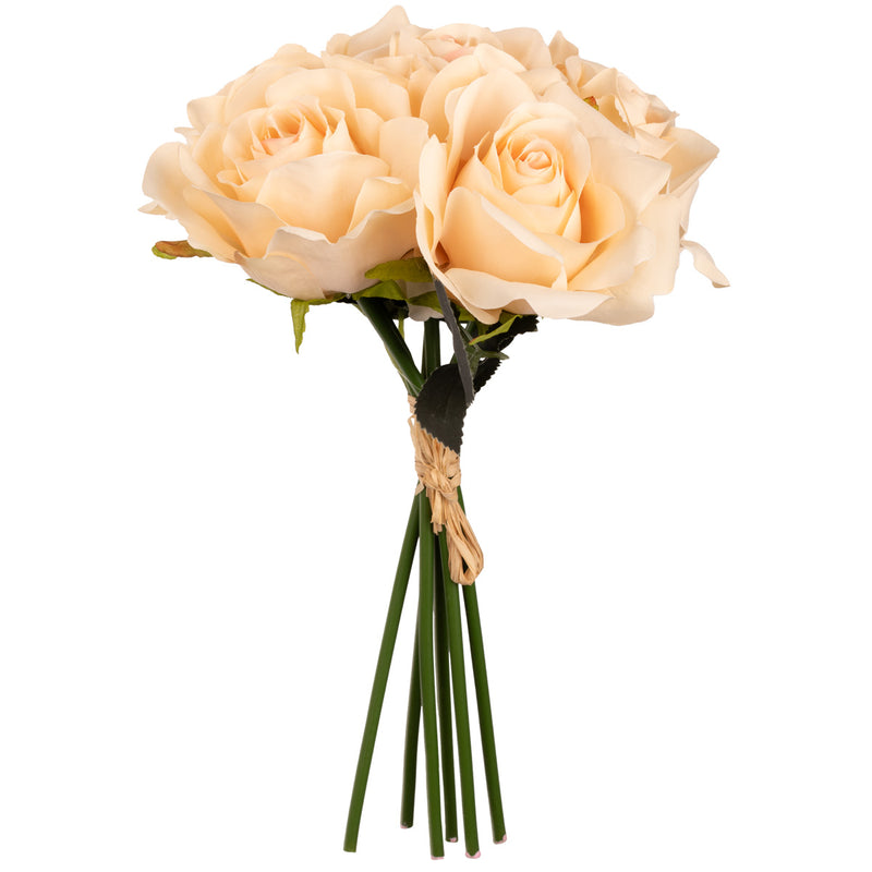 FLORAL: ELEGANZA EUGENIE ROSE BUNCH X 6 NUDE