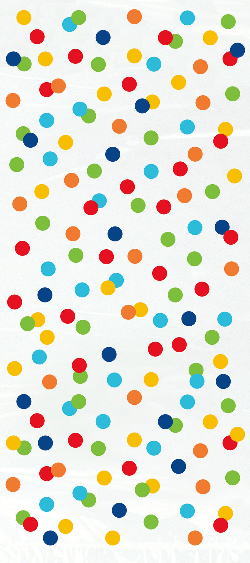 BAGS: RAINBOW POLKA DOTS CELLOPHANE BAGS (20 PER PACK)