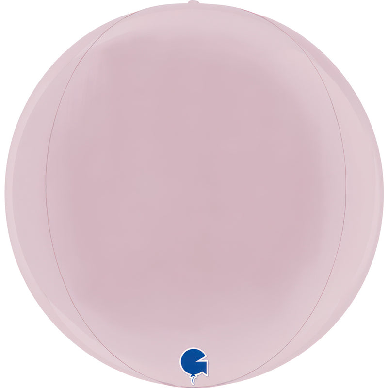 15" GLOBE PASTEL PINK 4D