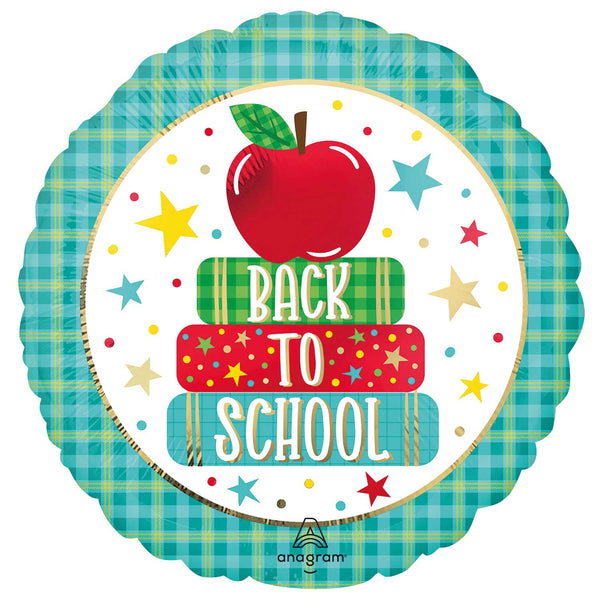 18" ROUND BACK TO SCHOOL FOIL