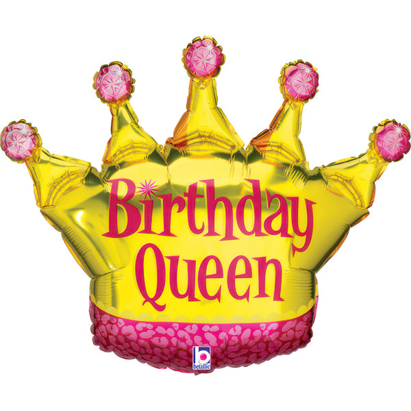 36" BIRTHDAY QUEEN FOIL