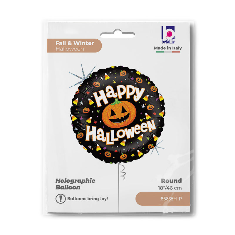 18" HALLOWEEN FUN HOLOGOGRAPHIC FOIL