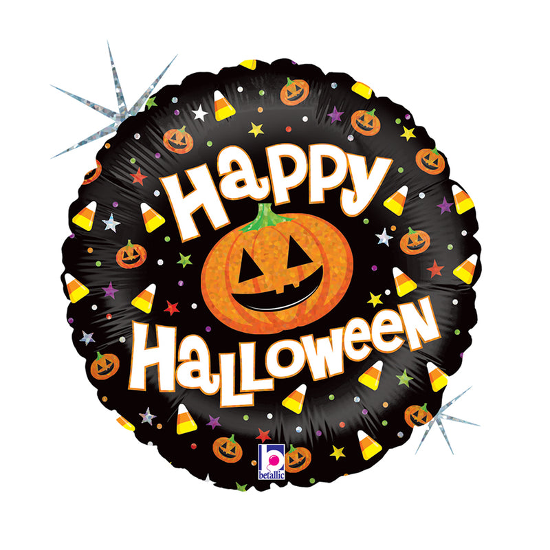 18" HALLOWEEN FUN HOLOGOGRAPHIC FOIL