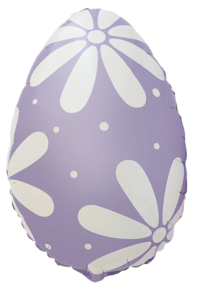 23" LILAC EASTER EGG FOIL