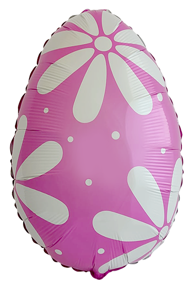 23" PINK EASTER EGG FOIL