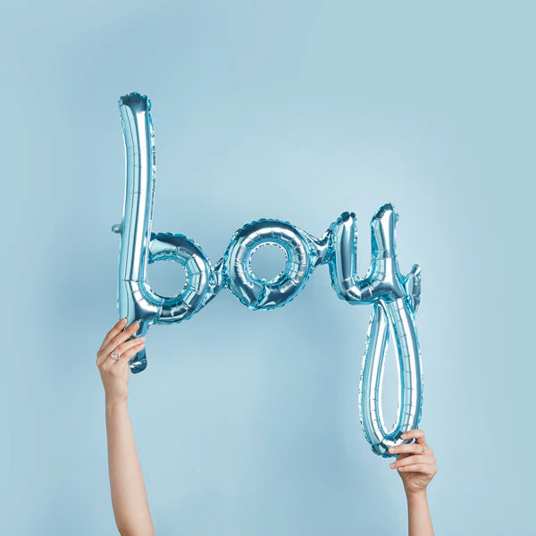 BLUE BOY FOIL BALLOON 27x22 INCHES