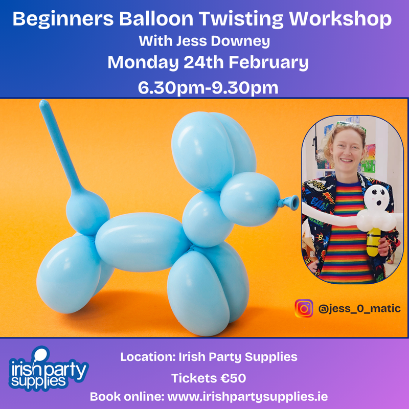 BEGINNERS BALLOON TWISTING WORKSHOP