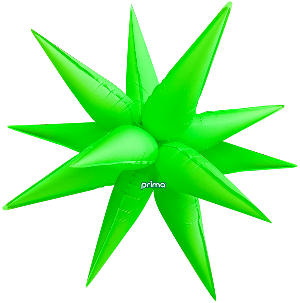 40" STARBURST ELECTRIC GREEN FOIL