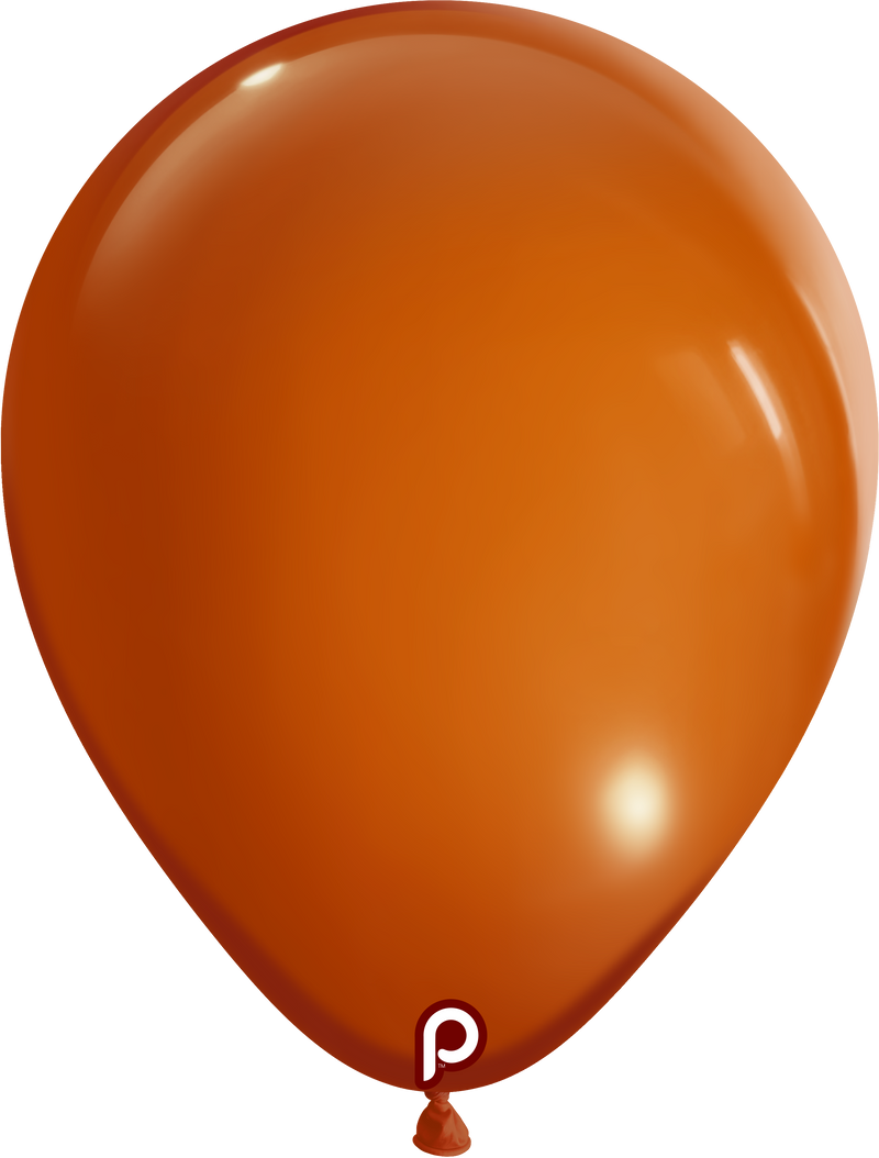 5" PRIMA PUMPKIN LATEX (100 PER PACK)