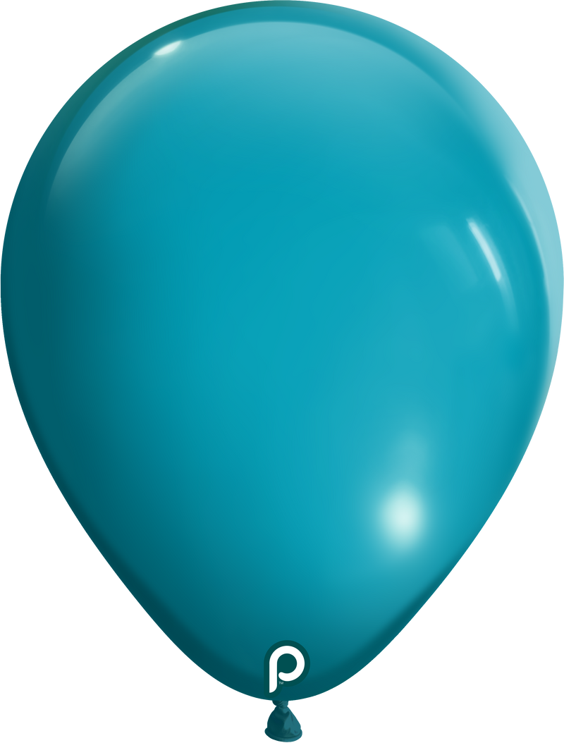 5" PRIMA TURQUOISE LATEX (100 PER PACK)