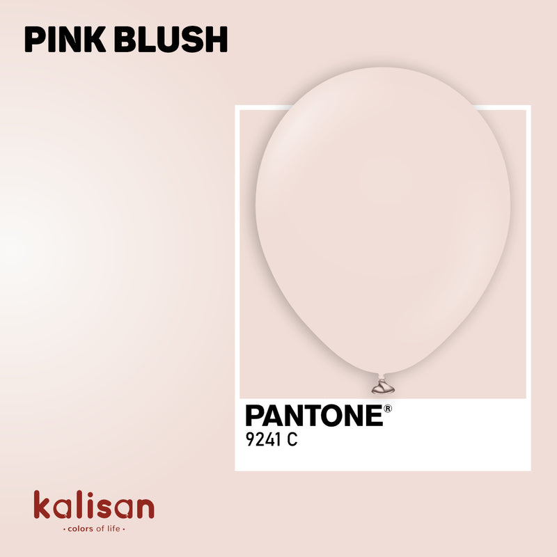 18" KALISAN STANDARD PINK BLUSH LATEX (25 PER BAG)