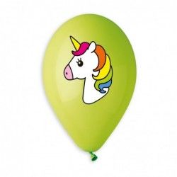 13" GEMAR RETAIL LATEX COLOURFUL UNICORN