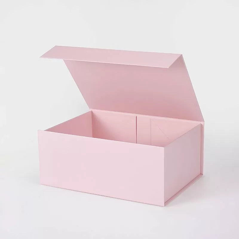 BOX: MEDIUM PINK MAGNETIC GIFT BOX (PACK OF 10)