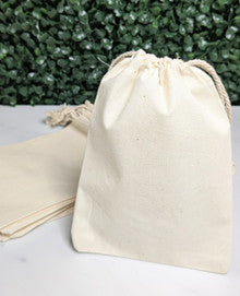 NEUTRAL COTTON POUCH