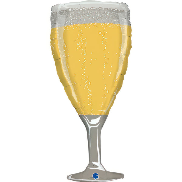 31" CHAMPAGNE GLASS FOIL