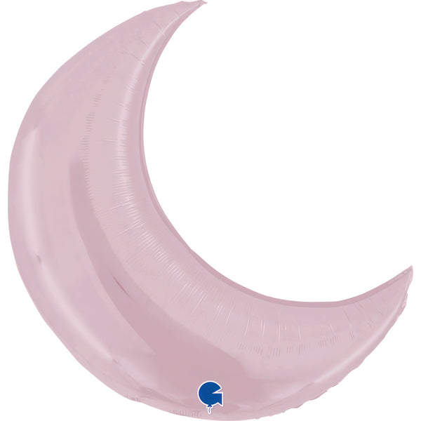 31" MOON PASTEL PINK FOIL