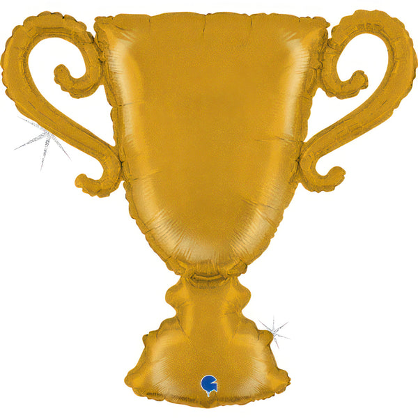 33" GOLDEN CUP TROPHY GLITTER HOLOGRAPHIC FOIL