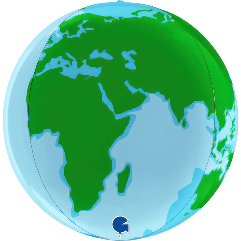 15" GLOBE C EARTH 4D FOIL