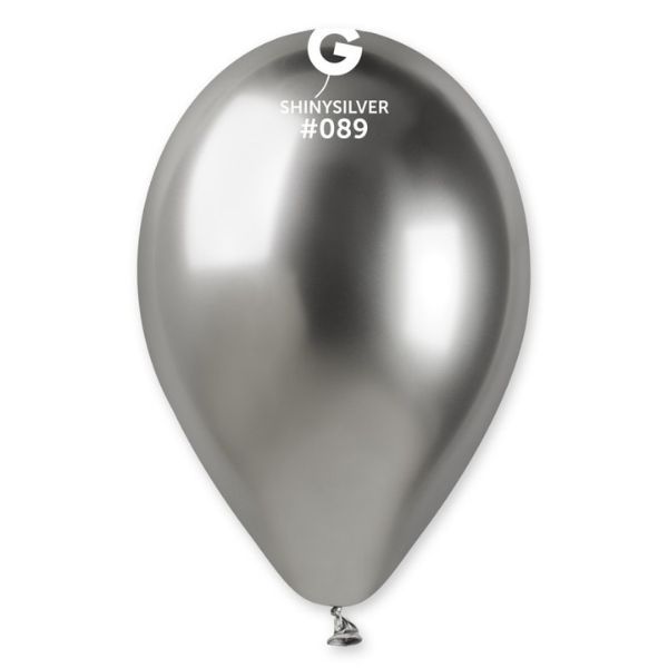 13" GEMAR RETAIL LATEX SHINY SILVER