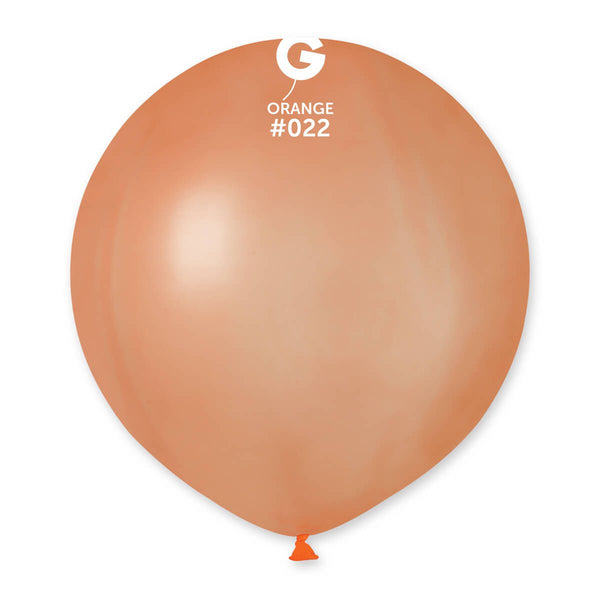 19" GEMAR NEON ORANGE #022 LATEX (25 PER PACK)