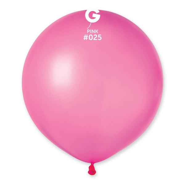 19" GEMAR NEON PINK #025 LATEX (25 PER PACK)