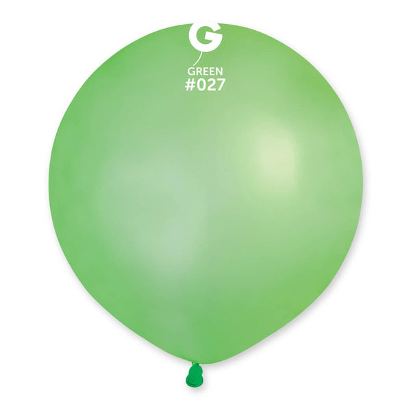 19" GEMAR NEON GREEN #027 LATEX (25 PER PACK)