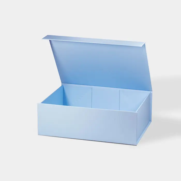 BOX: MEDIUM BABY BLUE MAGNETIC GIFT BOX (PACK OF 10)