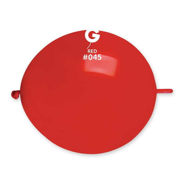 13" G-LINK RED #045 LATEX (50 PER PACK)