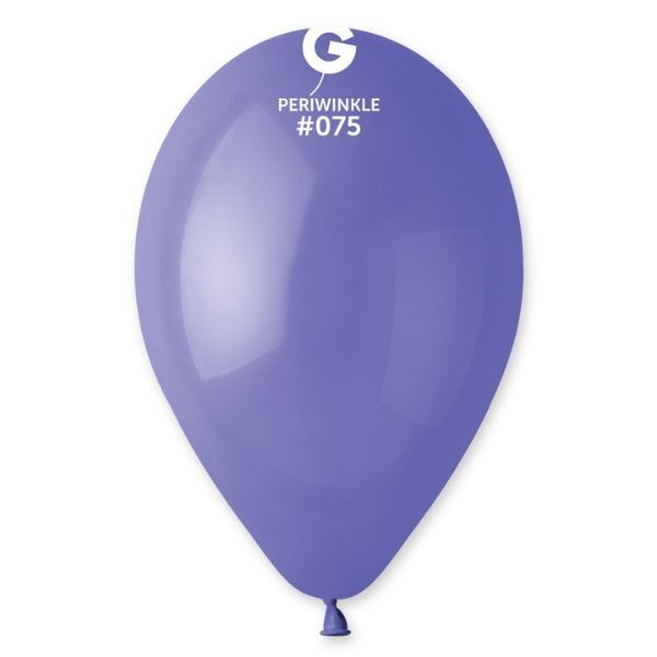 13" GEMAR PERIWINKLE #075 LATEX (50 PER PACK)