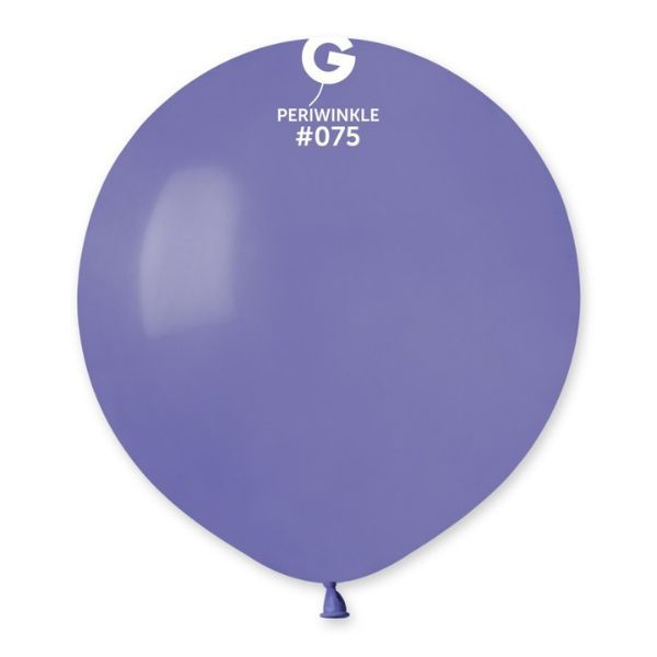 19" GEMAR PERIWINKLE #075 LATEX (25 PER PACK)