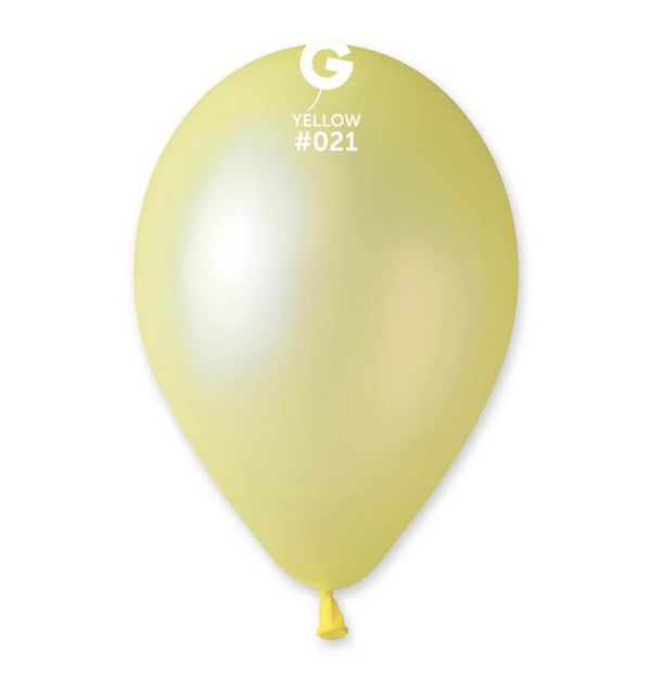 13" GEMAR NEON YELLOW #021 LATEX (50 PER PACK)