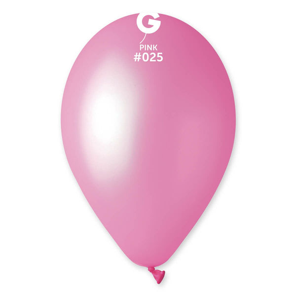 13" GEMAR NEON PINK #025 LATEX (50 PER PACK)