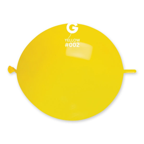 6" G-LINK YELLOW #002 LATEX (100 PER PACK)