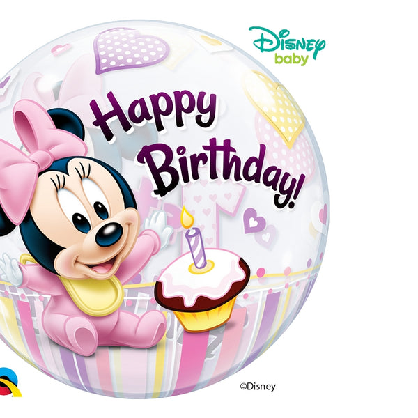 Printable MINNIE MOUSE Pink Birthday Cake Toppers. Party -  Portugal