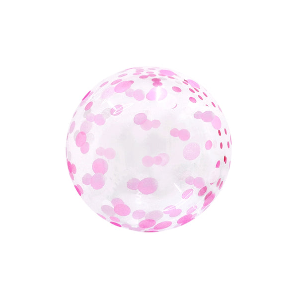 18" CONFETTI PINK EIRLOON (OPEN-VALVE)